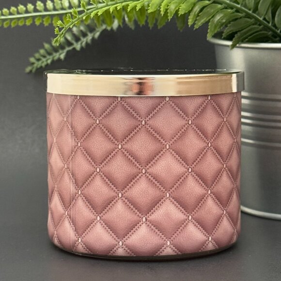 BBW Cozy Cashmere Bath & Body Works 3 Wick Candle - Picture 2 of 10